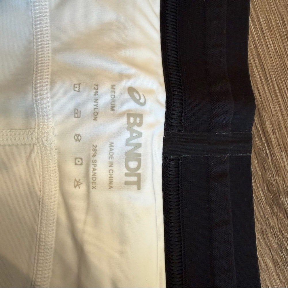 Bandit x Asics Women's Cadence Stripe 5" Compression Shorts - Picture 3 of 4
